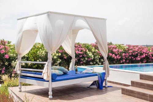 White Blue Villa