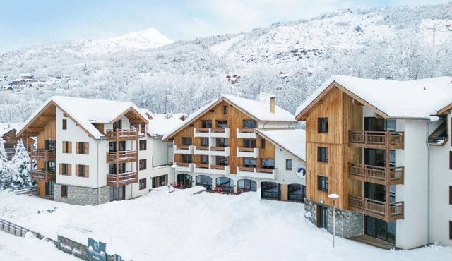Wifi, view mountain, sauna, hammam, balcony, parking, ski locker, 20m², Serre Chevalier