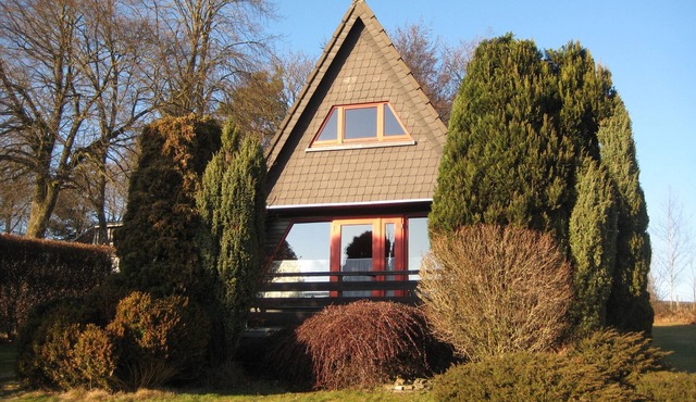 Wild house, cozy wooden house, 850 m² fenced for your dog.