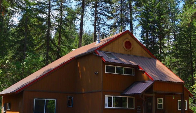 Wilderness Setting with lodge/cabin Feel.