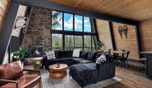 Windham A-Frame Hot Tub, Game Room & Lake Views