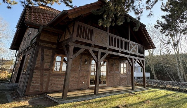 Windhuus - Half-timbered charm on the Wieker Bodden - Windhuus-Exclusive half-timbered house