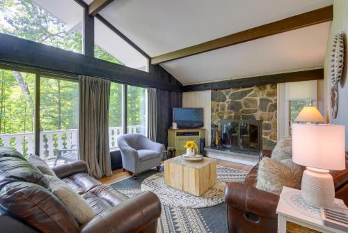 Winhall Home w/Sauna < 1 Mi to Stratton Mountain!