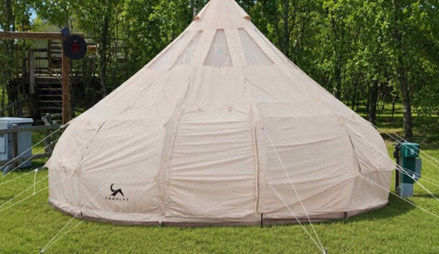 Winter-Ready Heated Glamping Tent | HydroSpa