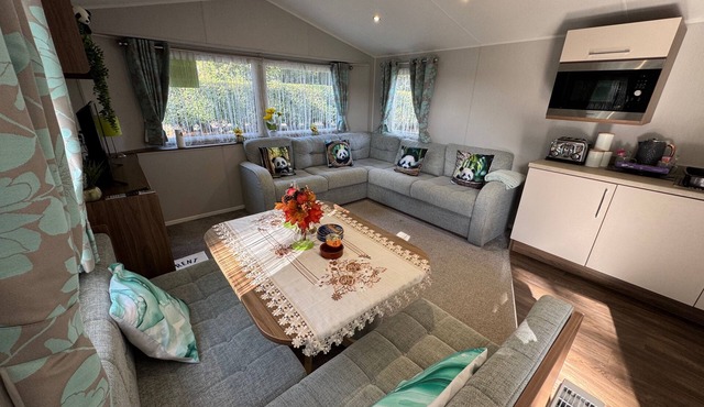 Wl34 Caravan Haggerston Castle Private Decking