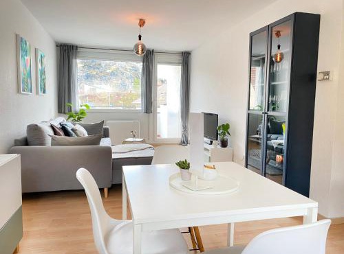 Wohnliches Design Apartment in schöner Lage nahe Ulm & Science Park