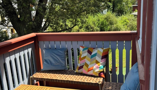 Wohnung mit Balkon in der Villa Blau