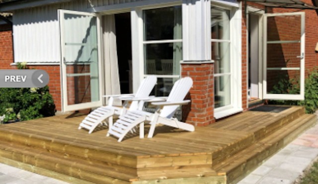Wonderful beachfront location on Sweden's south coast!