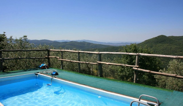 Wonderful private villa for 2 people with A/C, WIFI, private pool and TV, close to Arezzo