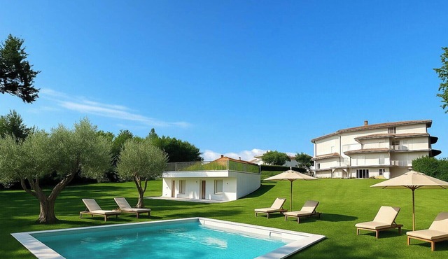 Wonderful private villa with WIFI, hot tub, A/C, private pool and terrace, close to Lucca