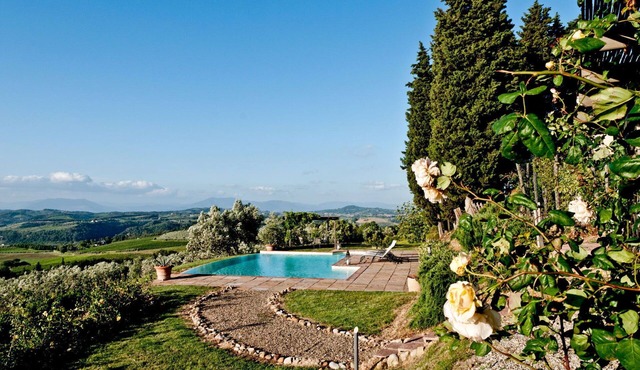 Wonderful private villa for 6 people with A/C, WIFI, private pool, TV, patio and panoramic view
