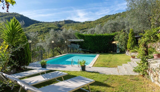 Wonderful private villa with WIFI, private pool, A/C, TV, patio, pets allowed and panoramic view
