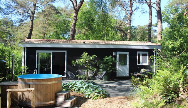 Woodland Wellness Natuur Huisje in het bos met Finse Sauna en Hottub