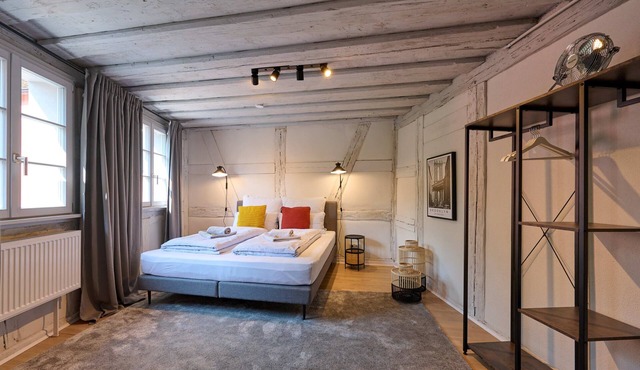 Xzllenz auf 100qm #Modern#Balkon#Fachwerk#Netflix