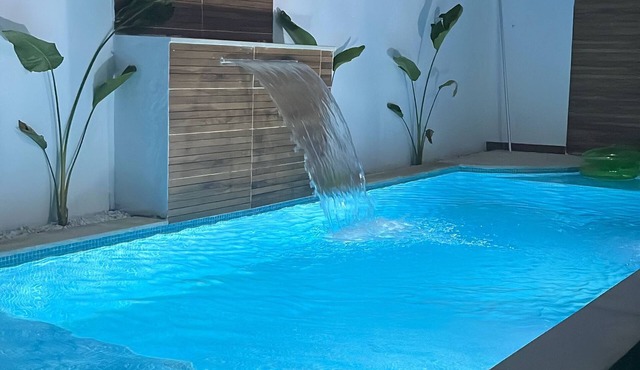 Yasmine Hammamet, villa with pool near Carthage Land.