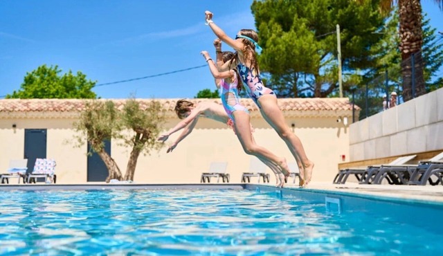 ZEcamping 3* piscine animaux acceptés locatif BBQ clim 22m2 4 pers