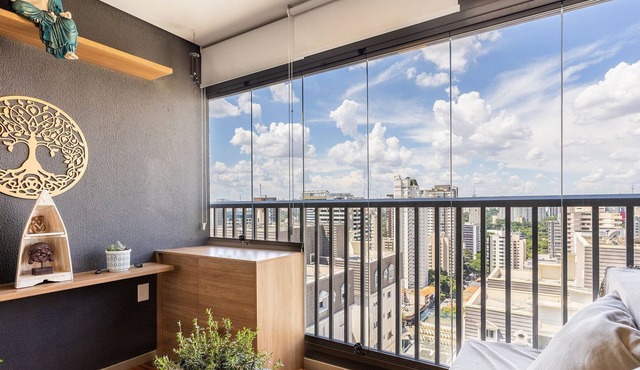 Zen Studio W/panoramic View of Sao Paulo Onj2612