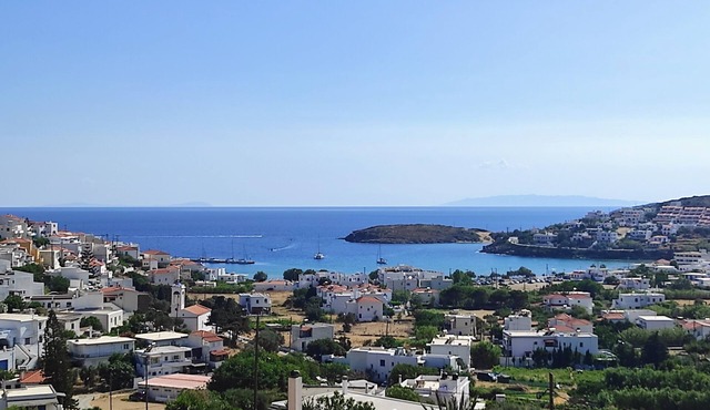 Zenios Andros - Cycladic house with amazing view