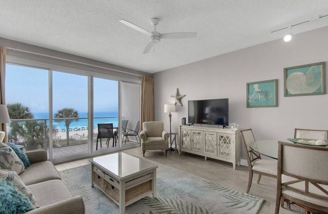 DIRECT OCEANFRONT! No streets to cross! Unobstructed views! Sterling Sands 211