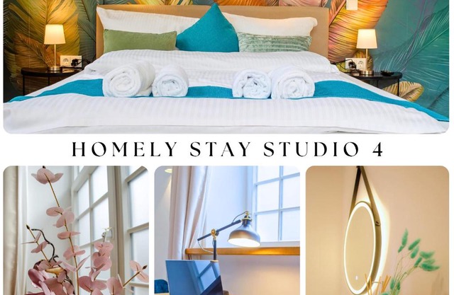 HOMELY STAY Studio 4 - Chic Self-Check-In Room for Short Stays