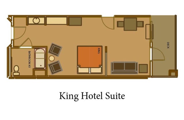 Spacious Hotel Rooms Located @ Spring Brook Resort | Stunning View of Golf Course