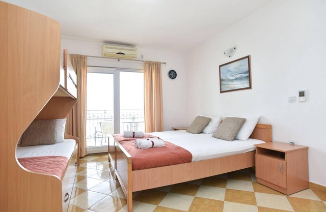 Studio with balcony