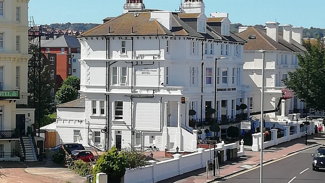 Photo of Buildings in Eastbourne Seafront