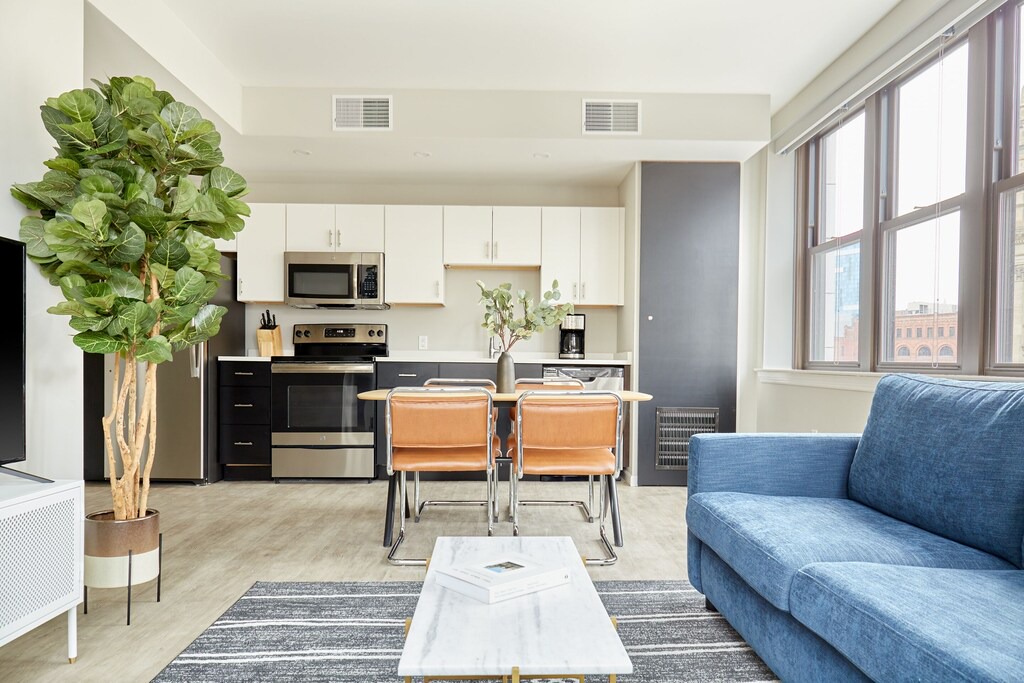 Photo of Livingroom in Downtown Detroit