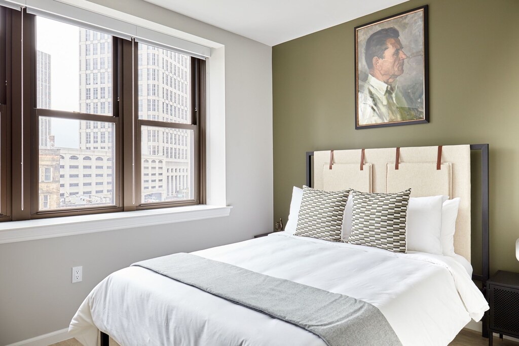 Photo of Bedroom in Downtown Detroit