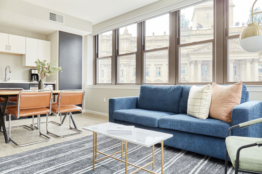 Photo of Livingroom in Downtown Detroit