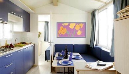 Deluxe Mobile Home, 3 Bedrooms, Kitchen
