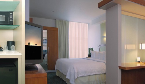 Suite, Multiple Beds, Hearing Accessible (Roll-in Shower)