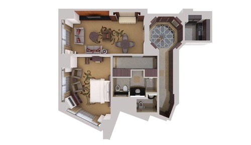 Deluxe Suite, 1 King Bed (Lounge Access)