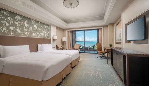 Deluxe Room, 2 Twin Beds, Ocean View