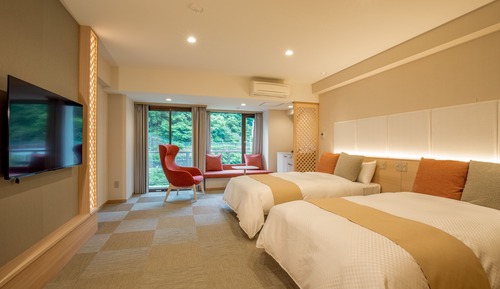 Western Style Room, Half board (Dinner : Buffet), Non-Smoking