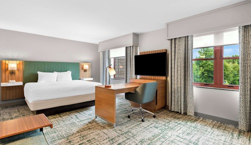 Studio, 1 King Bed, Patio, Lake View