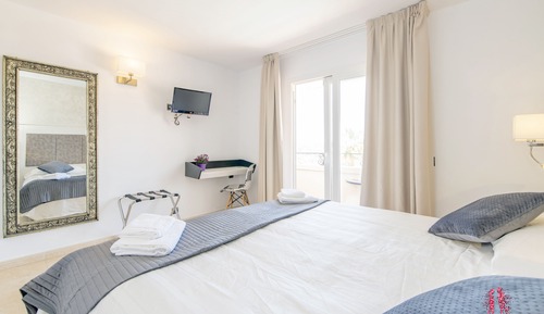 Superior Double Room, Balcony, Pool View