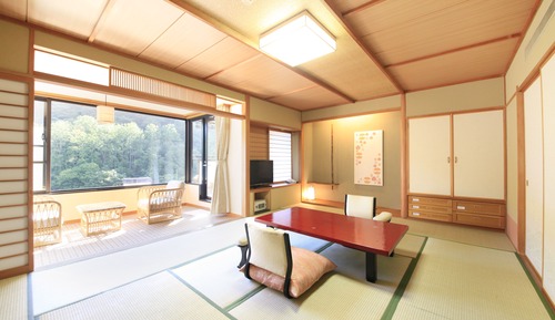 Japanese-style Room with Private Open Air Bath, Non Smoking (No Single Use, 12 tatami mats)