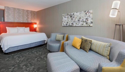 Room, 1 King Bed, Hearing Accessible (Roll-in Shower)