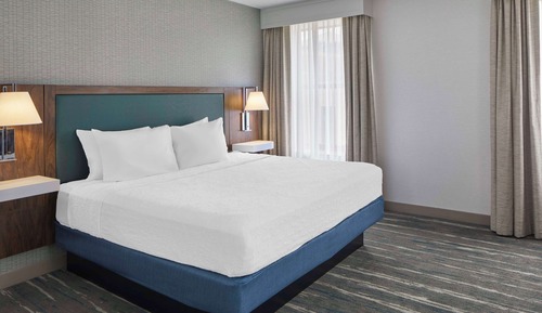 Suite, 1 King Bed, Accessible, Bathtub (Mobility & Hearing)