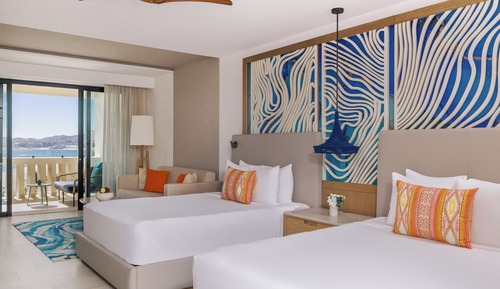 Deluxe Room, 2 Double Beds, Ocean View