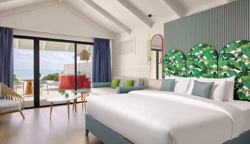 Deluxe Room, 1 Double Bed with Sofa bed (Beach Villa with Whirlpool)