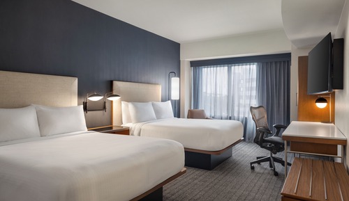 Room, 2 Queen Beds (Mobility Accessible, Roll-in Shower)