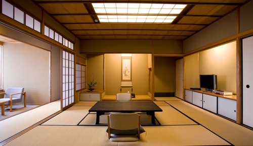 Suite Traditional Sukiya Style Japanese Room with Open Air Bath, Ocean view [74m2] , Non Smoking
