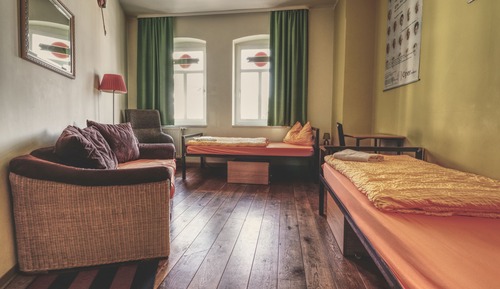 Twin Room, Shared Bathroom