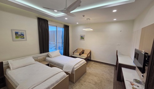 Deluxe Twin Room, Balcony, Garden View