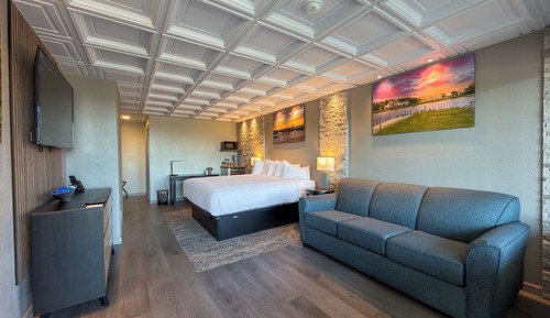 Room, 1 King Bed with Sofa bed, Lake View