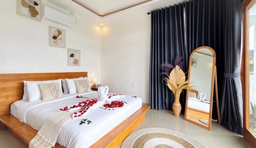 Deluxe Double Room, 1 Bedroom, Private Pool, Mountain View