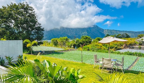 Superior Double Room, 1 Queen Bed, Private Pool, Mountain View