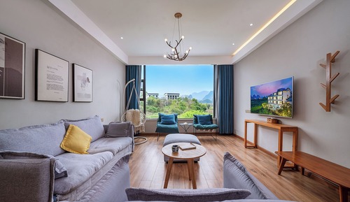 Luxury Suite, 1 King Bed, Mountain View